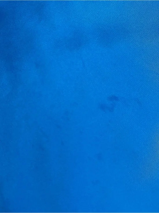 Vtg Jessica West Blouse Tuxedo Ruffle Button Down Blue Blouse Sz 16 Fairycore - Picture 13 of 16